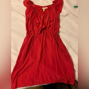 Amanda uprichard red size small dress